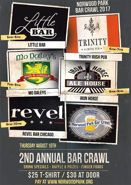 August Bar Crawl
